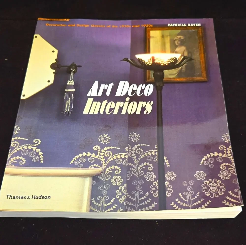 Art Deco Interiors Patricia Bayer PB 1998 Thames & Hudson Illustrated